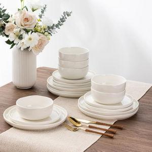 LERATIO Ceramic Dinnerware Sets for 6