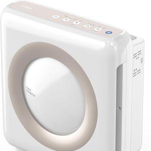 Coway Airmega AP-1512HH(W) True HEPA Purifier with Air Quality Monitoring, Auto, Timer, Filter Indicator, and Eco Mode, 16.8 x 18.3 x 9.7, White