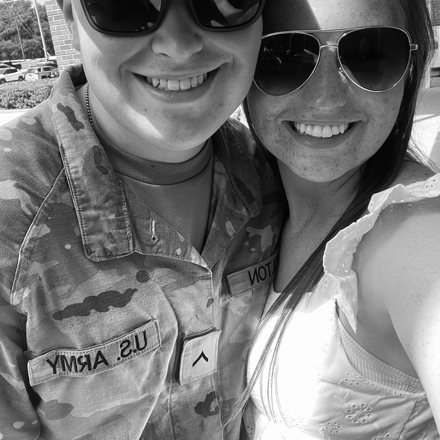 Jason's Army BCT Family Day at Fort Jackson in August of 2025