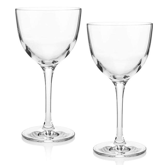 The Original Nick & Nora Crystal Martini Glasses (Gift Box Set of 2)