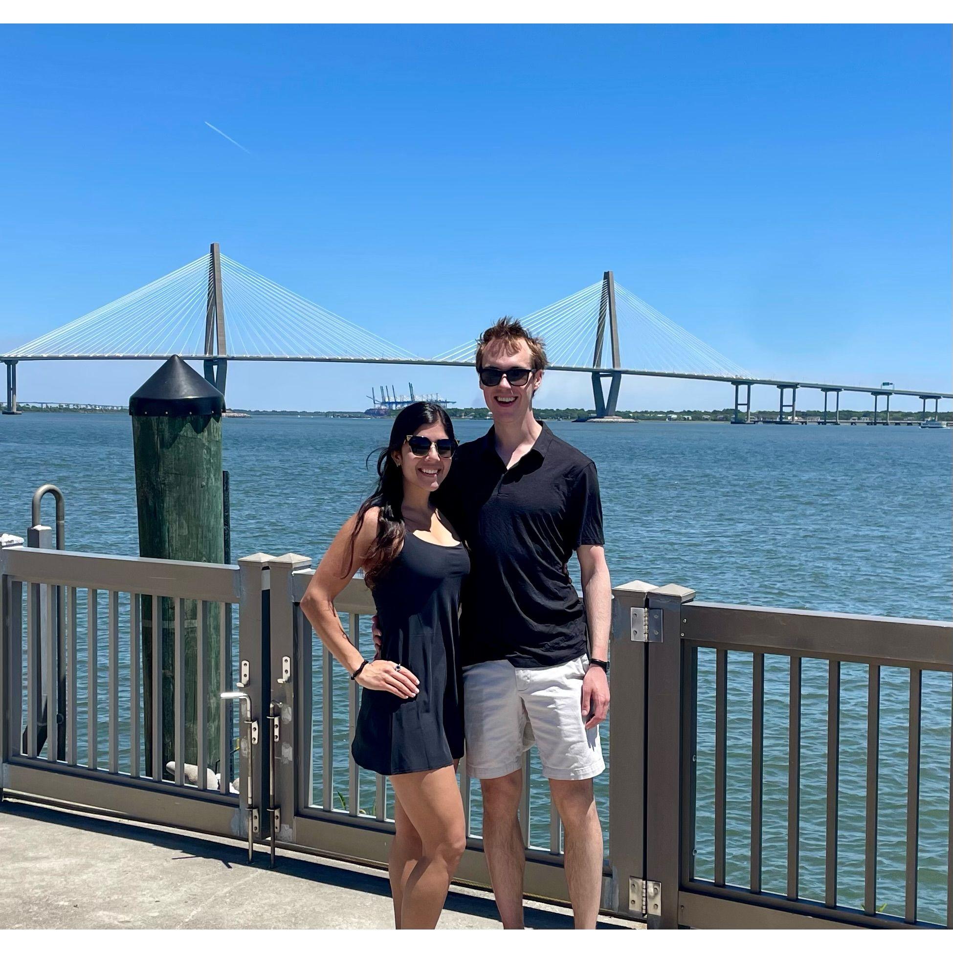 Our first trip together to Charleston, SC