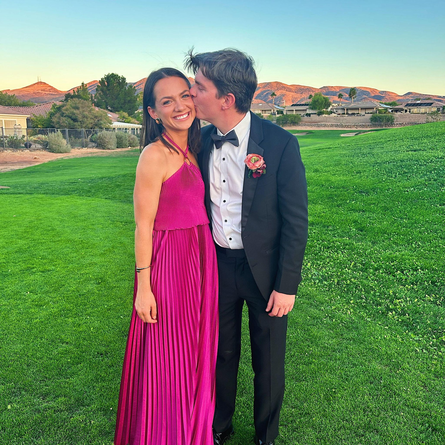 Celebrating our friends wedding in Las Vegas!