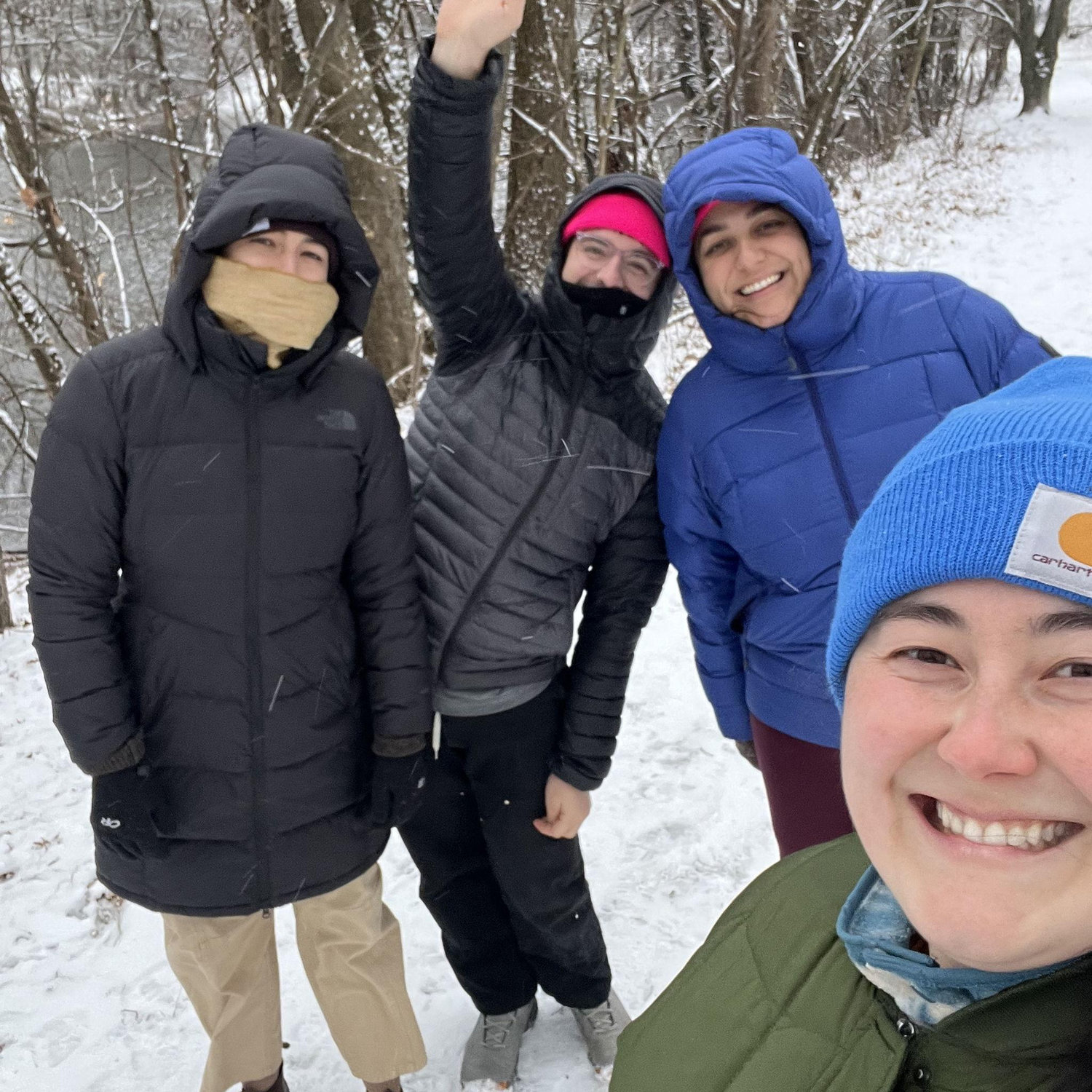 Winter walk in Arlington
