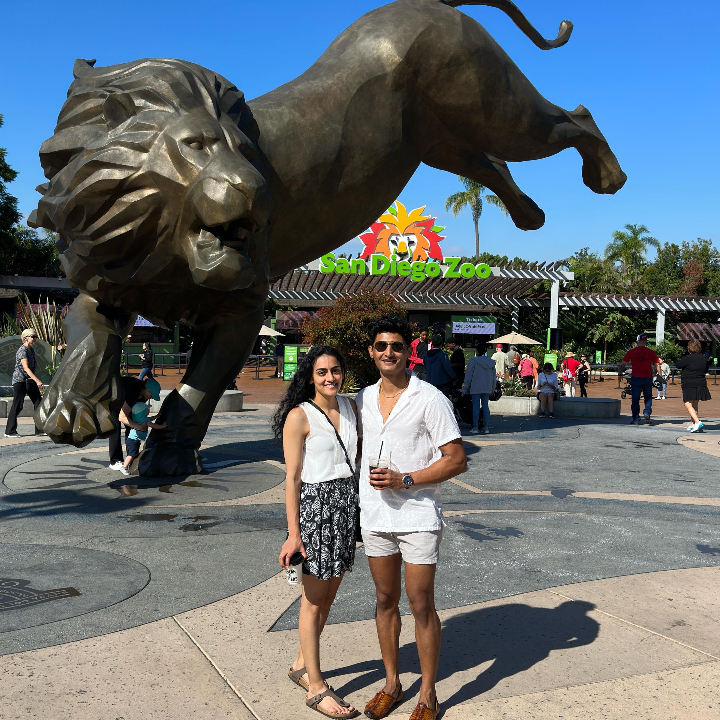 Deeva's first visit to San Diego