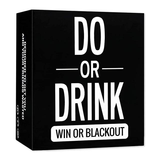 Do or Drink - Drinking Card Game for Adults - Fun & Dirty Adults Party - Dare or Shots for College, Camping, 21st Birthday or Pregame Pass Out Party - Funny & Beyond for Men & Women