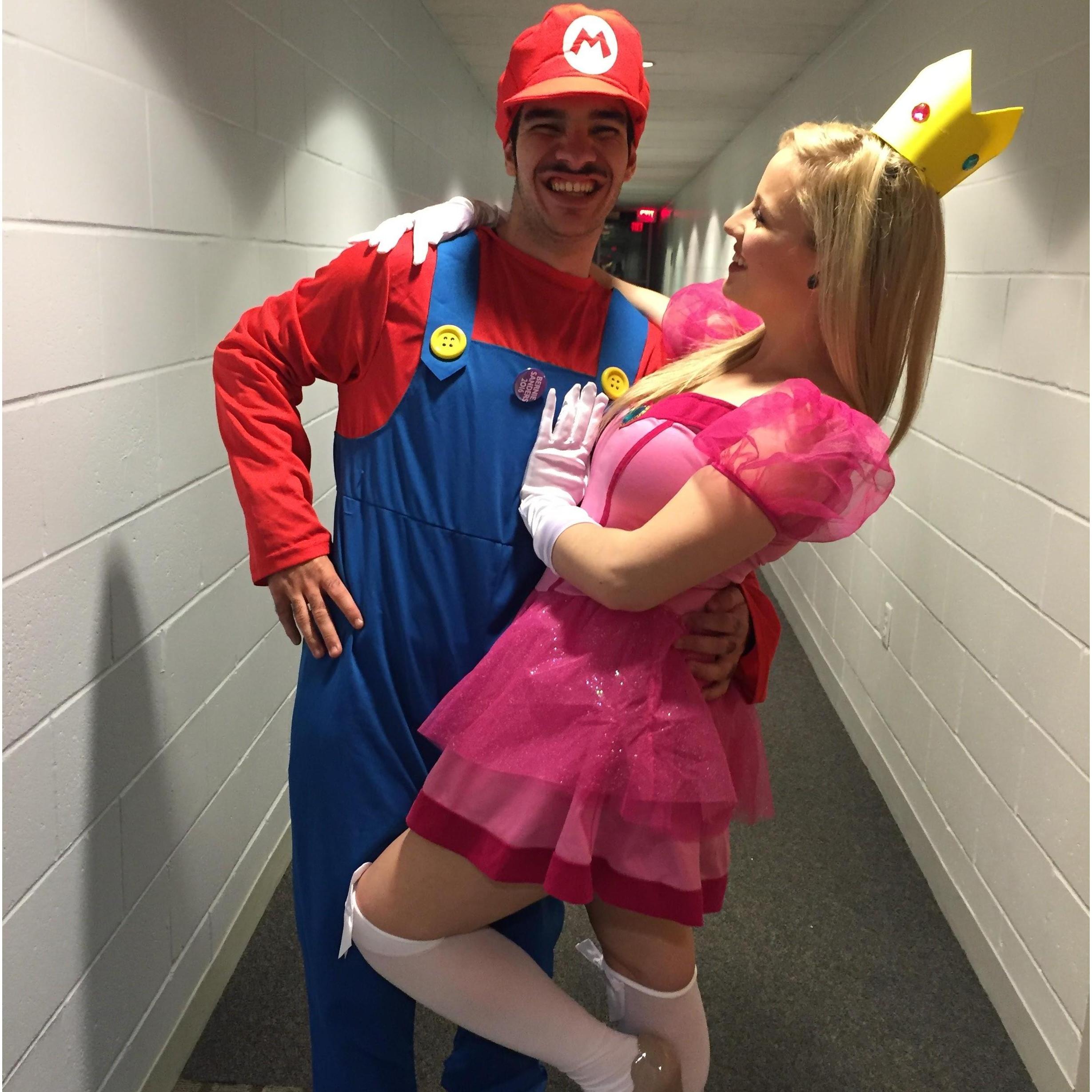 Peach and Mario, Halloween 2015