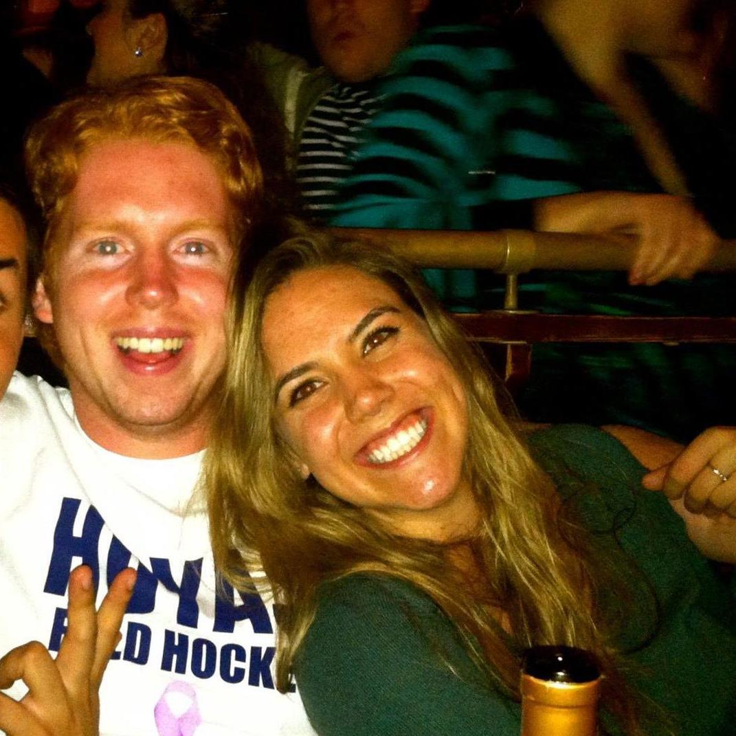 Back when we first started dating during our Senior Year at Georgetown.