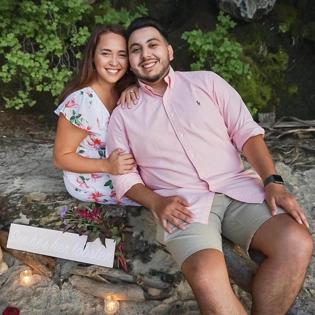 The day Benny proposed!