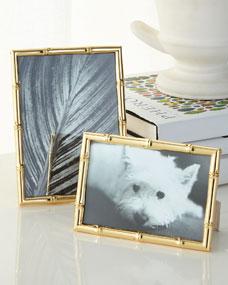 AERIN"Mayotte Bamboo" Frame, 4" x 6"