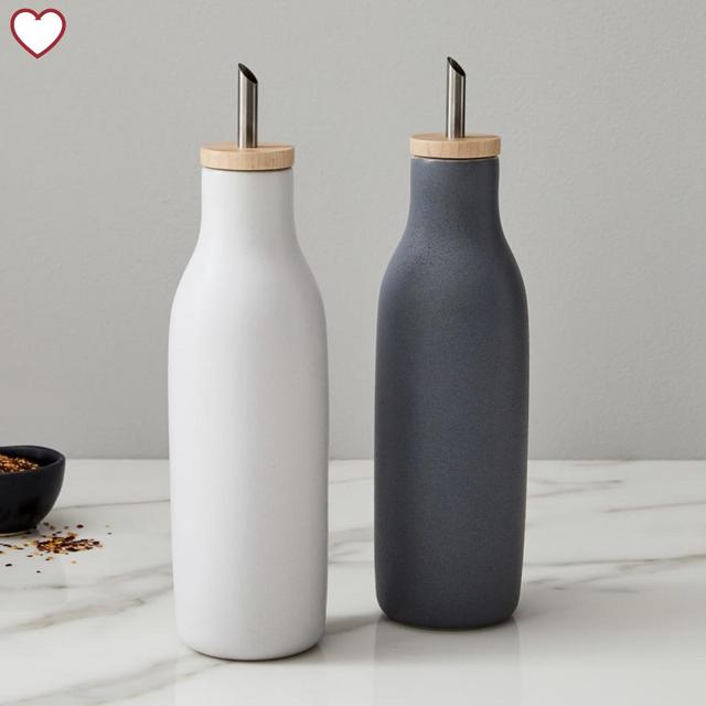 Kaloh Oil & Vinegar Stoneware Containers (Set Of 2)