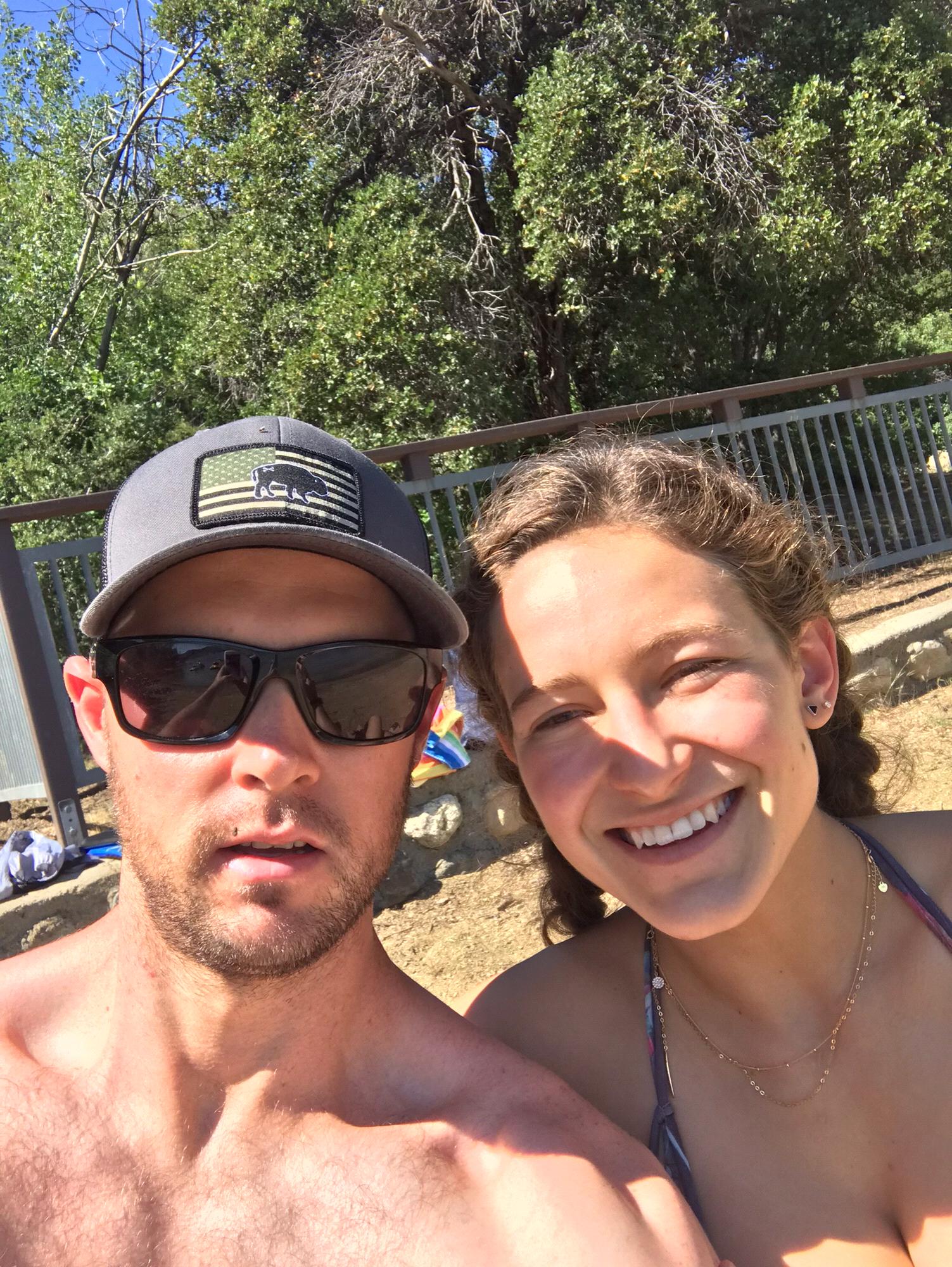 Chilling at pyramid lake