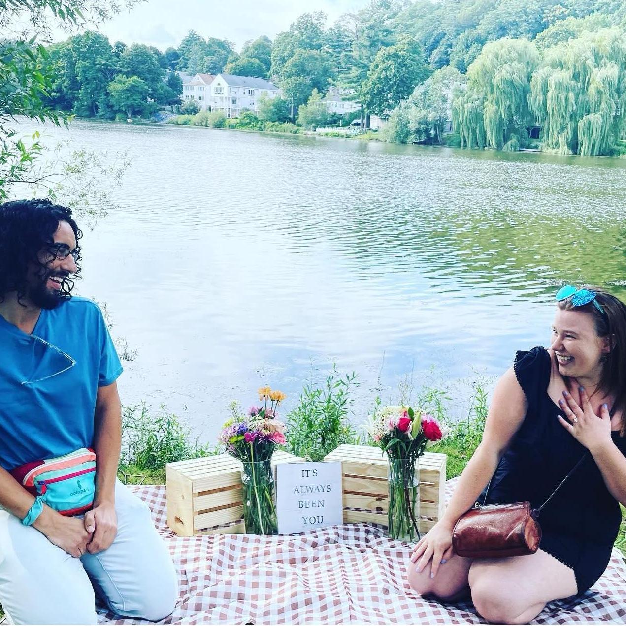 Post-proposal photo op!