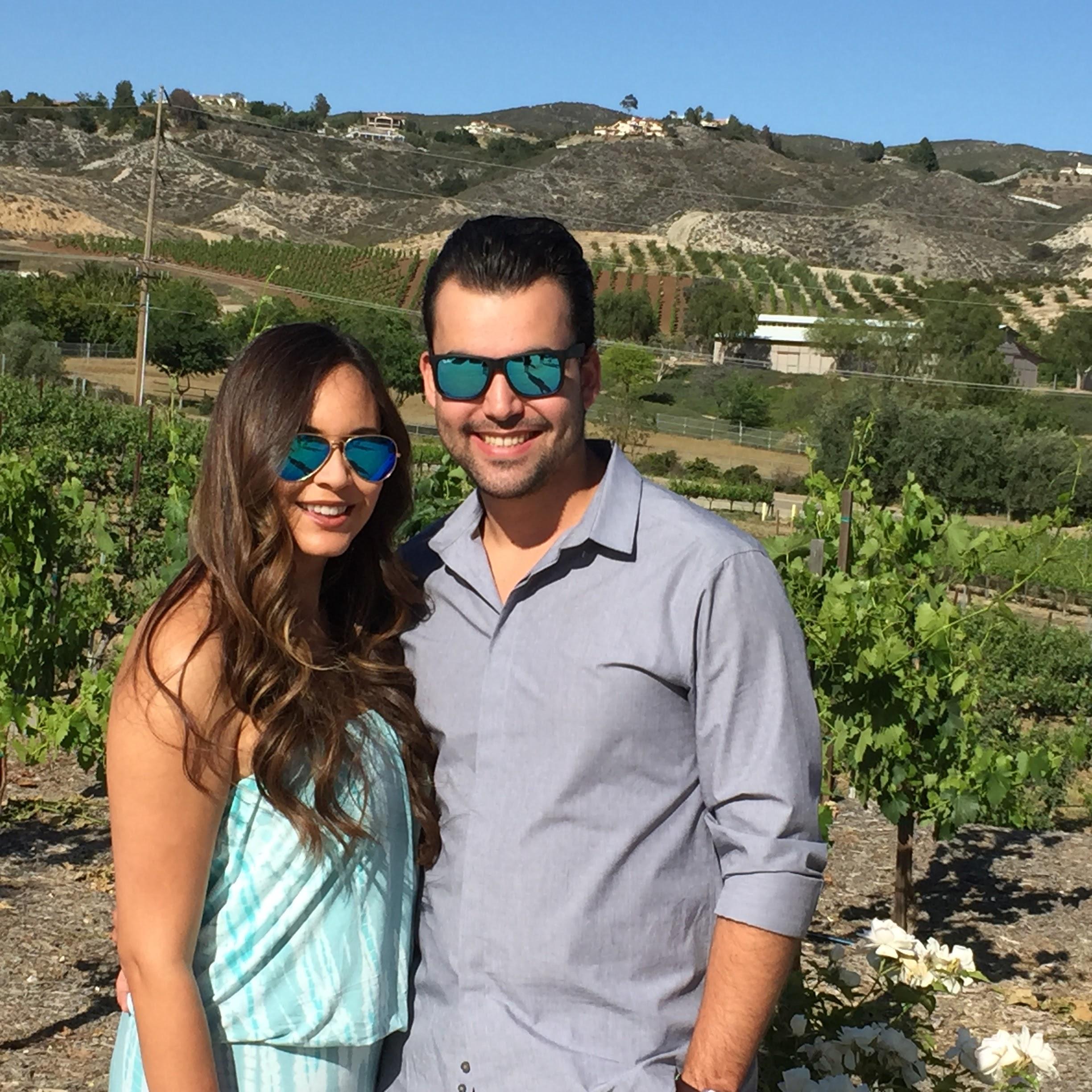 Enjoying a day trip to temecula