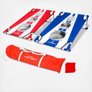 12-Piece Tri Toss Cornhole Game Set