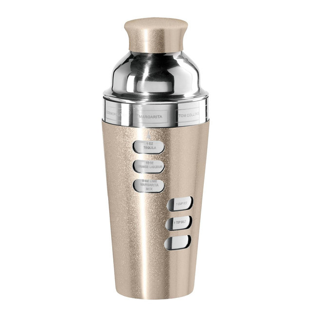 OGGI Dial a Drink 23oz Stainless Steel Cocktail Shaker