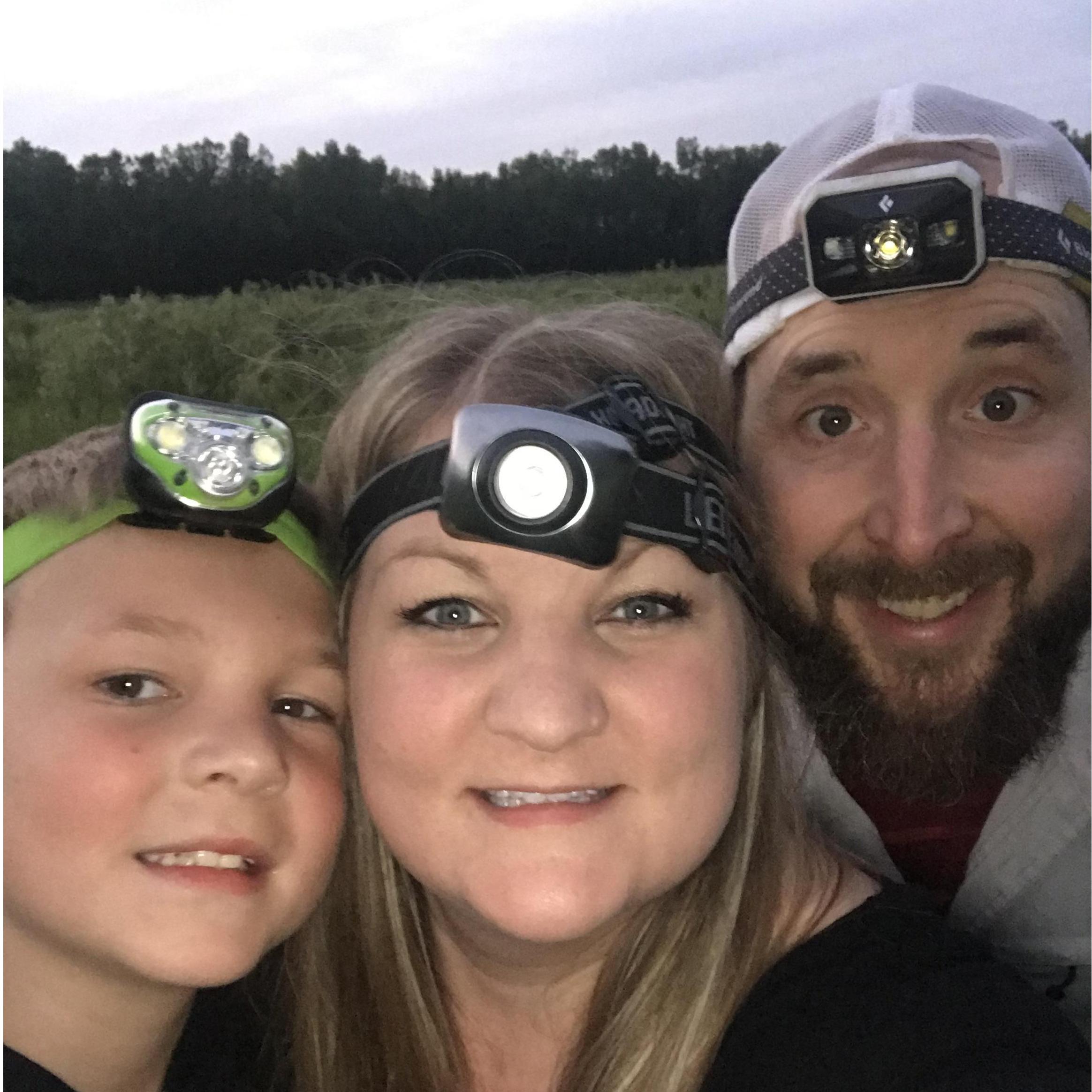 Family froggin' at Barkhausen. 🐸