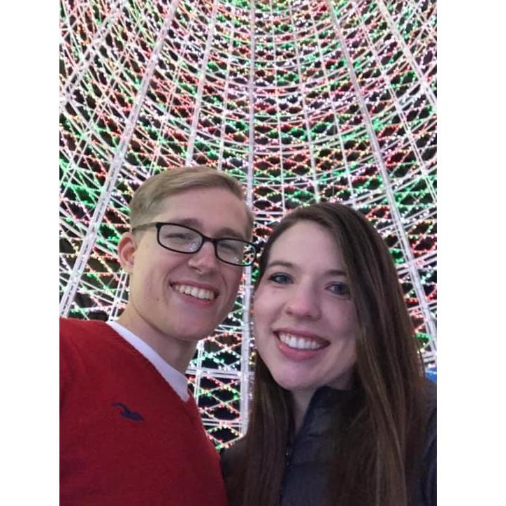 Enchant Seattle inside the Christmas tree