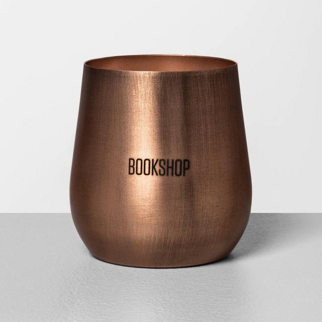 12.3oz Seasonal Copper Candle Bookshop - Hearth & Hand™ with Magnolia