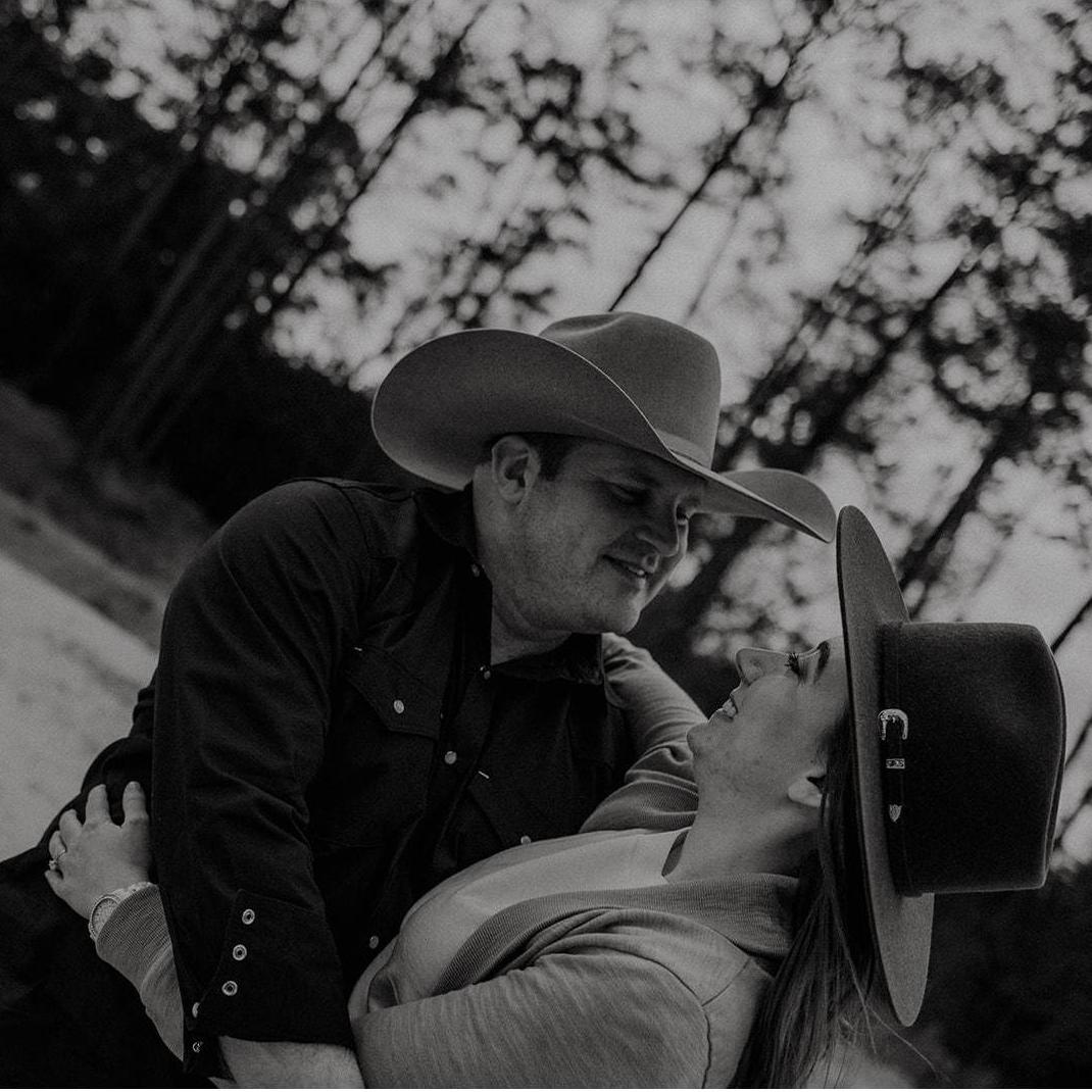 Another one of my favorites from our engagement shoot. I think it's just a sweet photo and I love the artistic choice our photographer made. Very ~artsy~