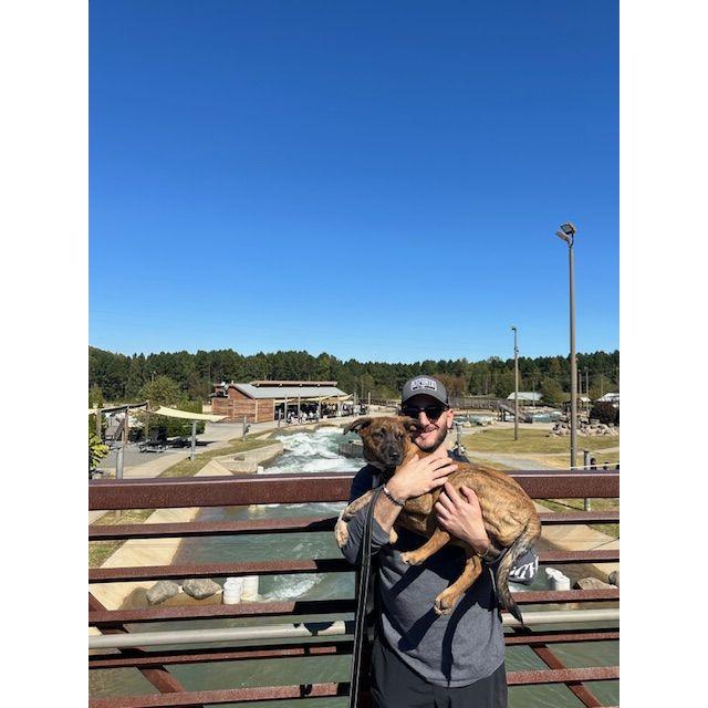 Murphy's first time at Whitewater Center.