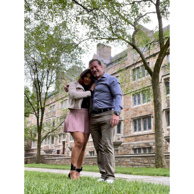 New Haven, CT (first time Isis visited Yale)