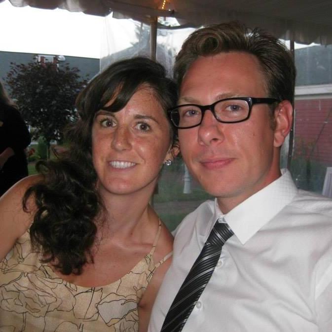Looking dapper again at our friend's wedding!