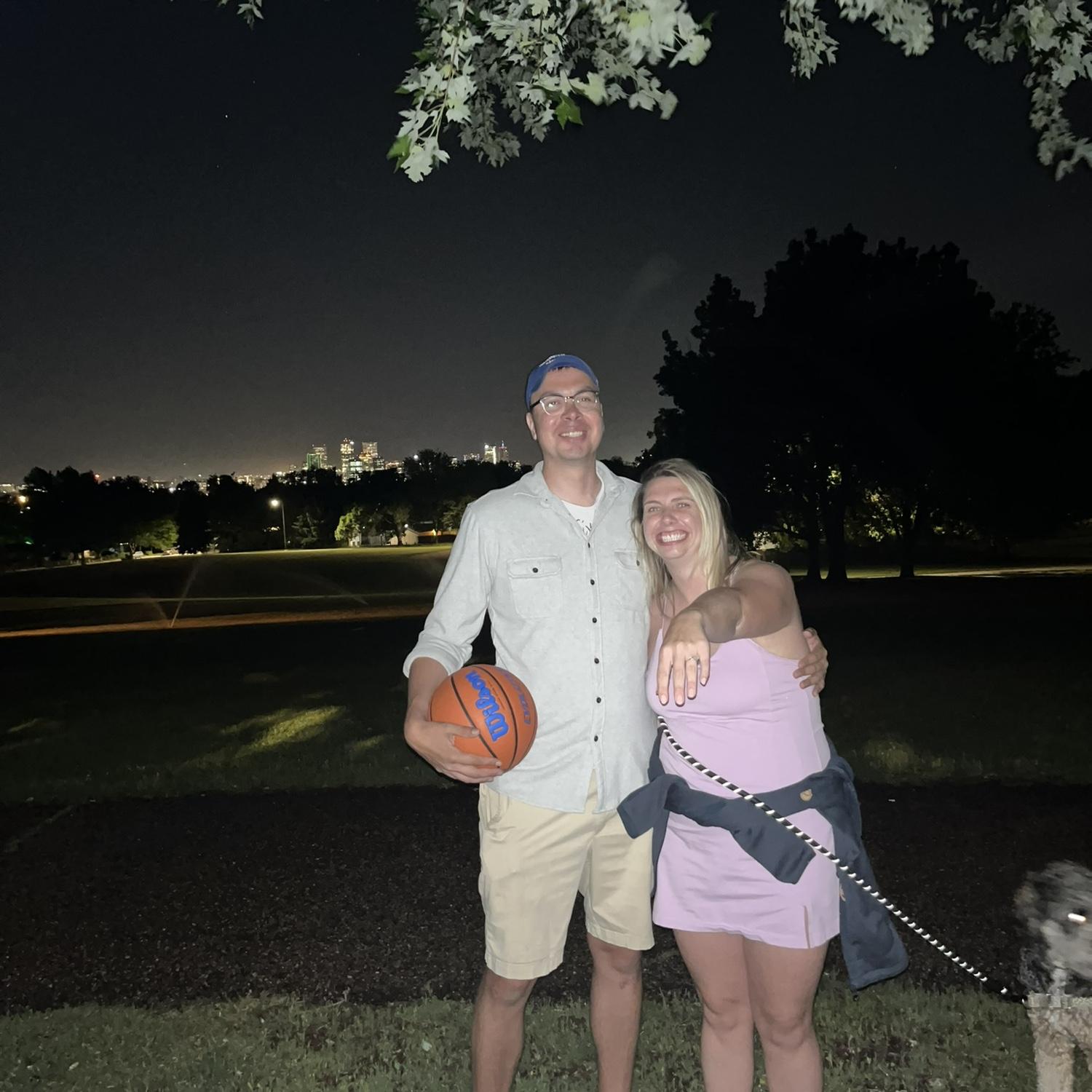 The night Jim proposed!