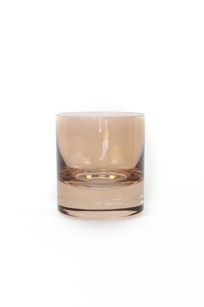 Rocks Glass, Set of 6 in Amber Smoke