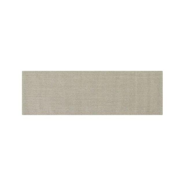 Sisal Dove Grey 2.5'x8' Rug Runner