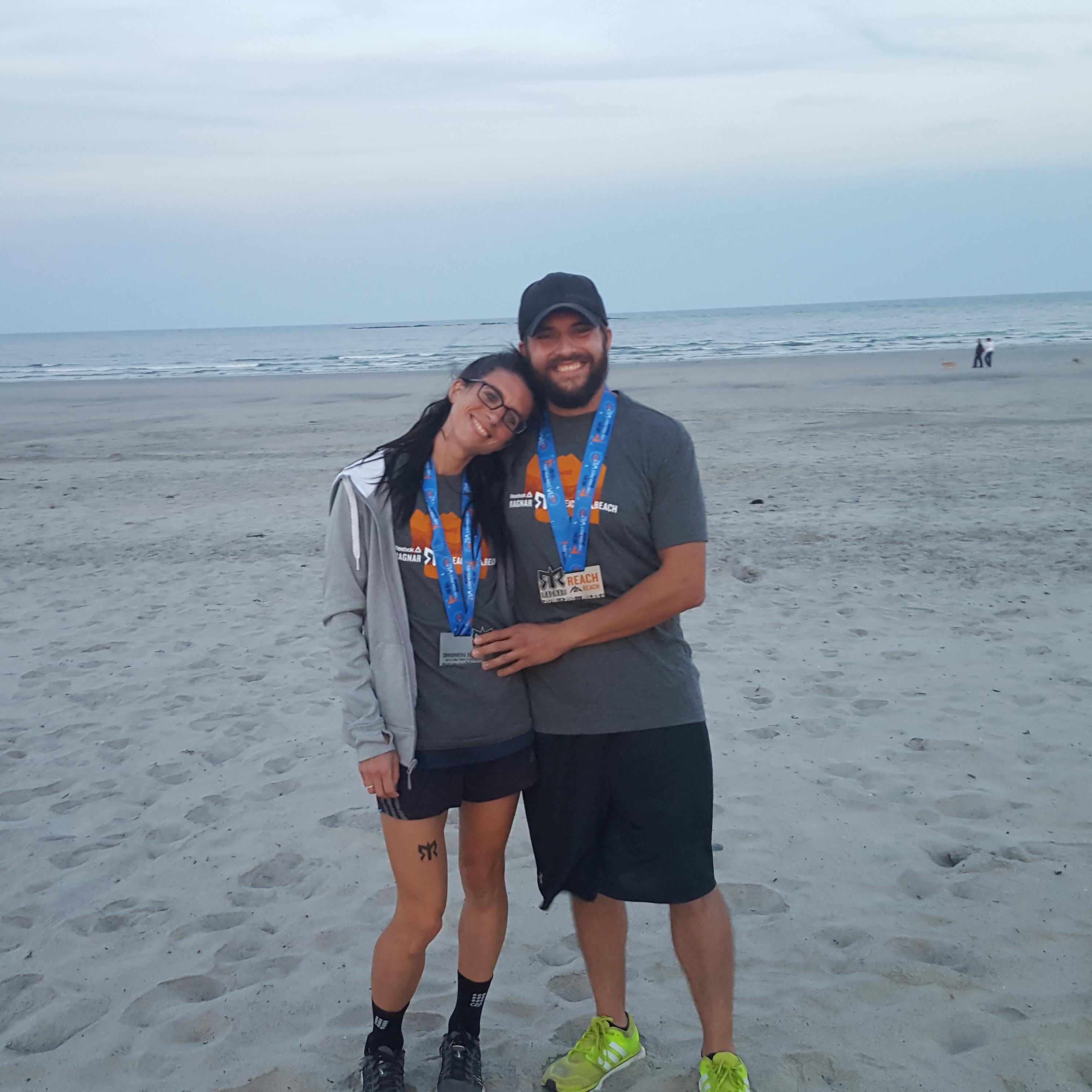 New Hampshire, at the end of Reach the Beach Ragnar Relay 2016.