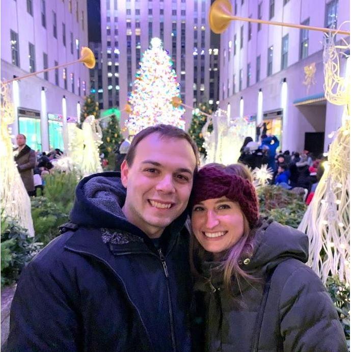 Our favorite time of year, in Rockefeller Plaza, 2019