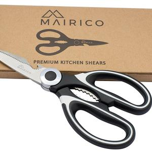 MAIRICO Ultra Sharp Premium Heavy Duty Kitchen Shears and Multi Purpose Scissors