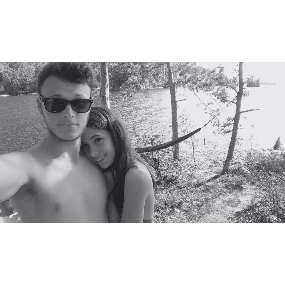 Our first year vacationing together in Lake George, NY