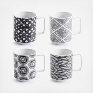 Stockholm Mugs 4-Piece Set