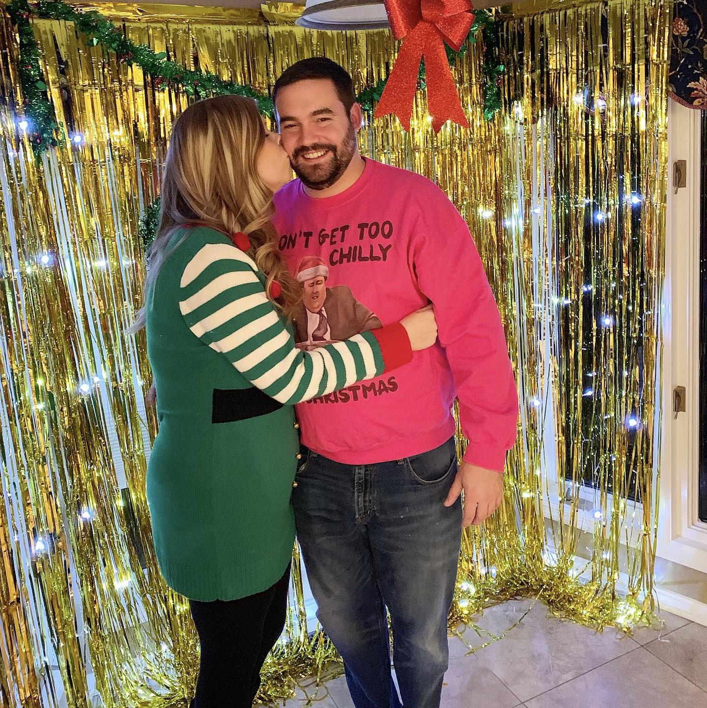 First Christmas party together!