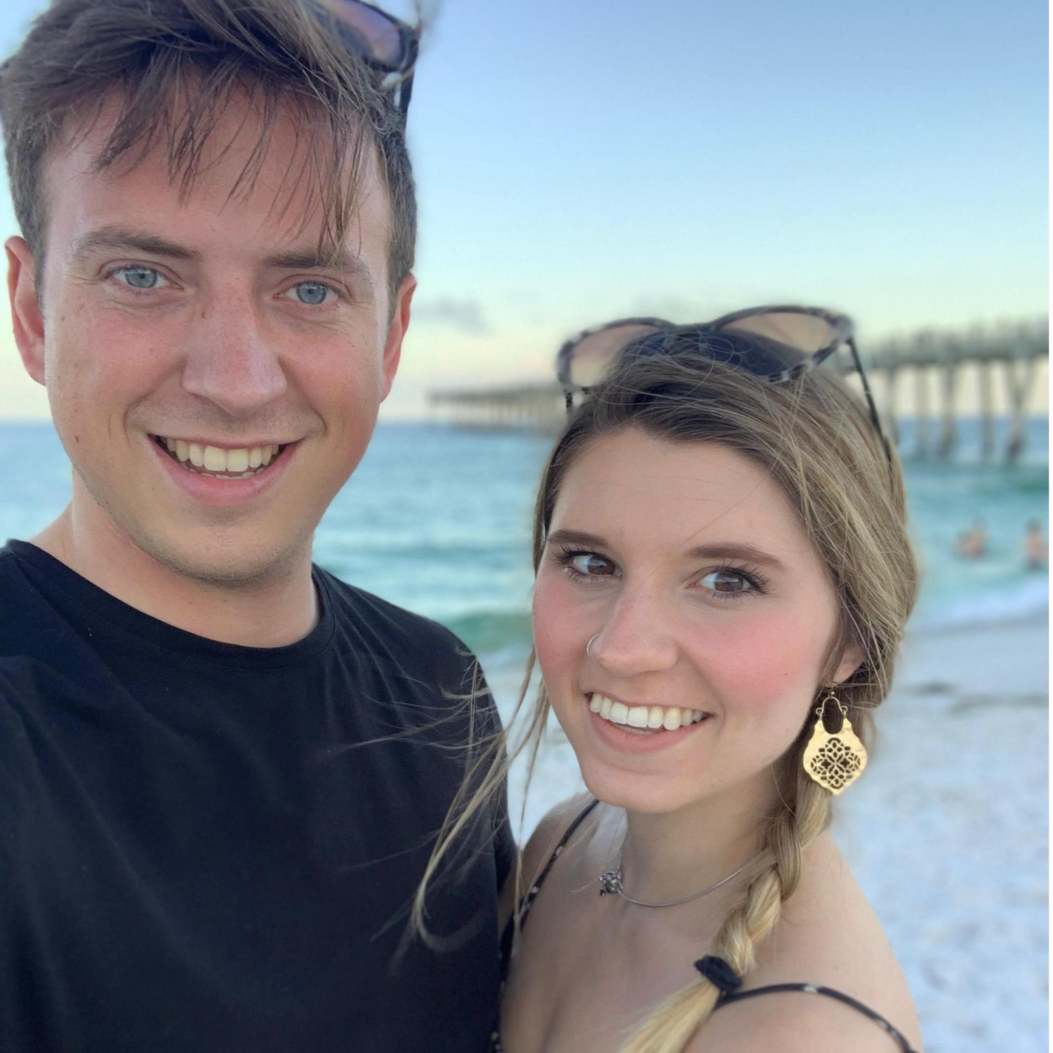 Our first vacation together! Down in Fort Walton Beach, Florida.