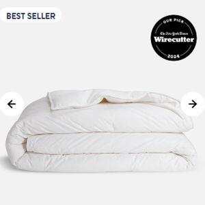 Brooklinen Down Comforter. Weight: All Season, Size: Queen