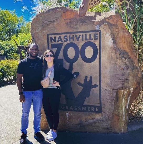 We love a good ZOO Day! One of our first outings as an official Nashville resident after moving up from Chattanooga, TN to end our long distance relationship!