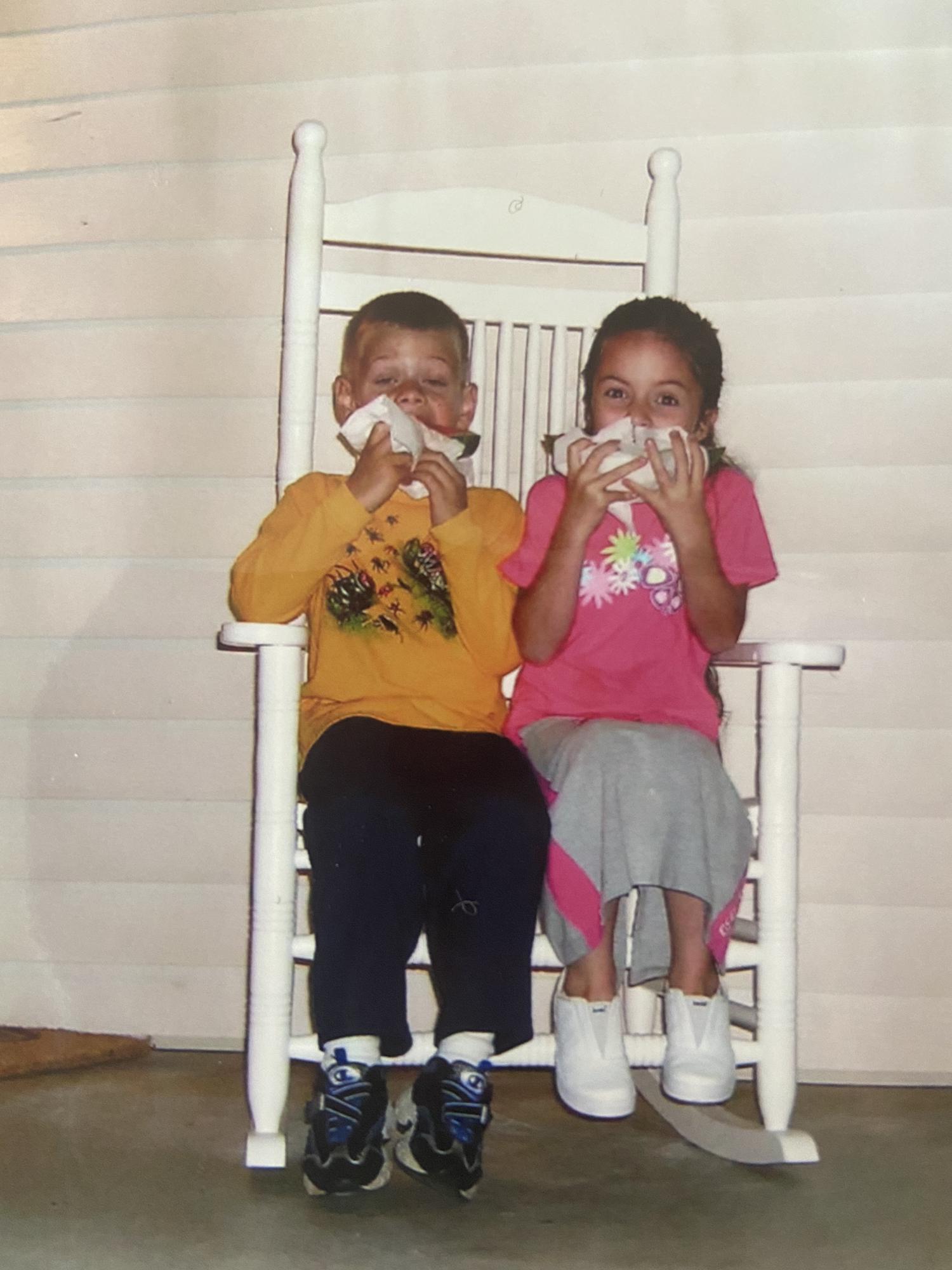 Eating watermelon :)