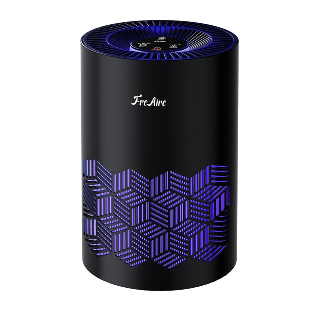 FreAire Air Purifiers for Bedroom Up to 1086 Ft², Air Purifiers for Home with Lights, HEPA Air Purifier Removes Dust Smoke Pollen Dander Smell, for Home/Pets/Bedroom
