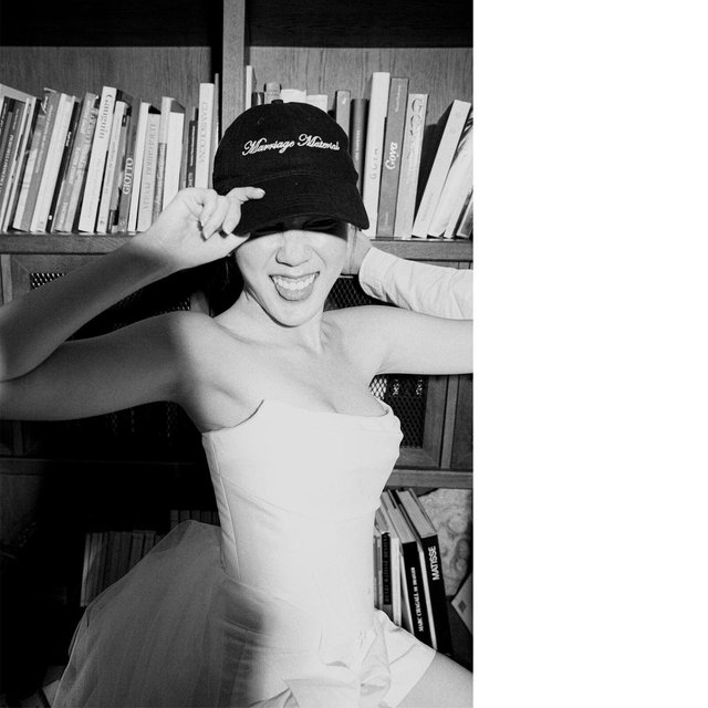 Custom Embroidered Logo Hat for Wedding | Old Money Style Bridal Cap, Marriage Material, Bridesmaid Gift, Photo Prop