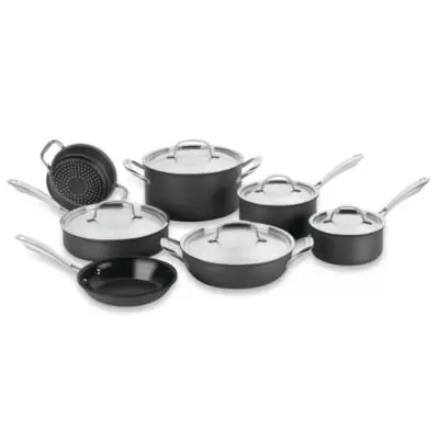 Cuisinart® Green Gourmet™ Nonstick Stainless Steel 12-Piece Cookware Set
