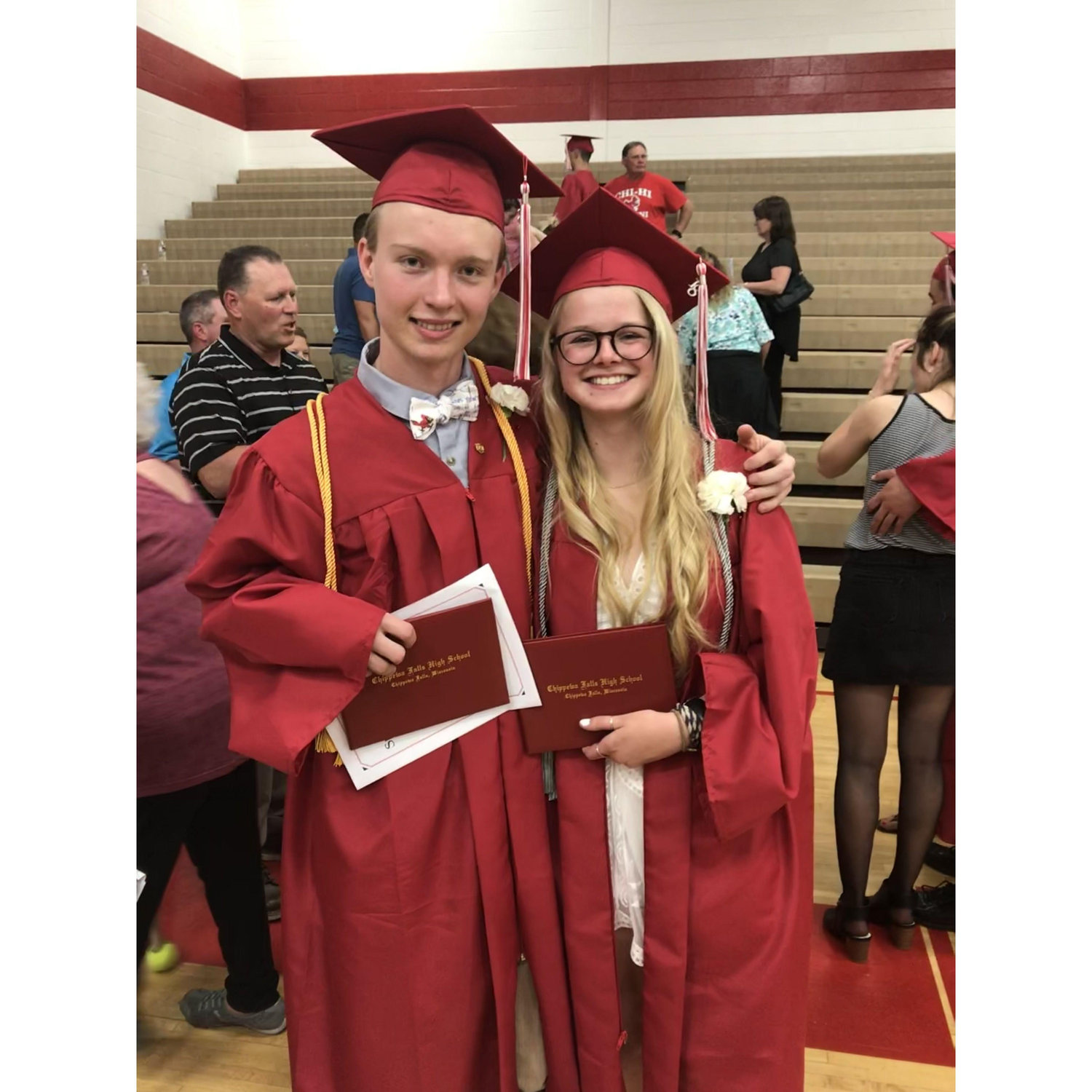 2018: Proof that we're high school sweethearts!