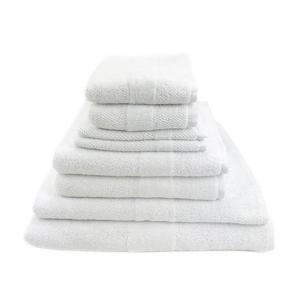 CARRARA FYBER 012 OFF WHITE HAND/GUEST TOWEL COLLECTION