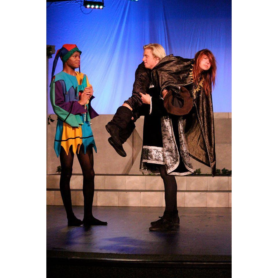 From our highschool production of "Once Upon a Mattress"