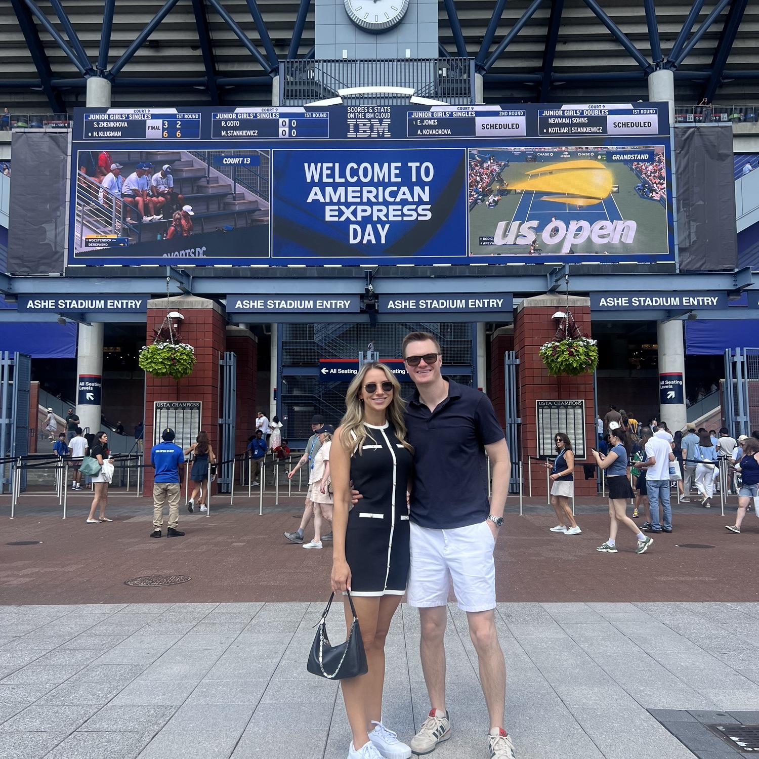 Game, set, match—our first US Open together