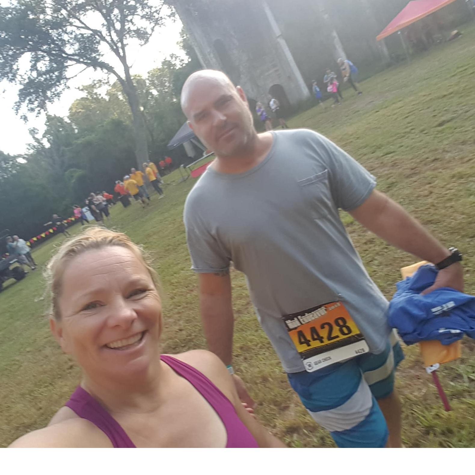 our first mud run together