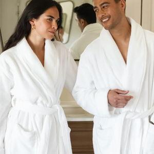 Luxe Bath Robe - Charcoal (L)