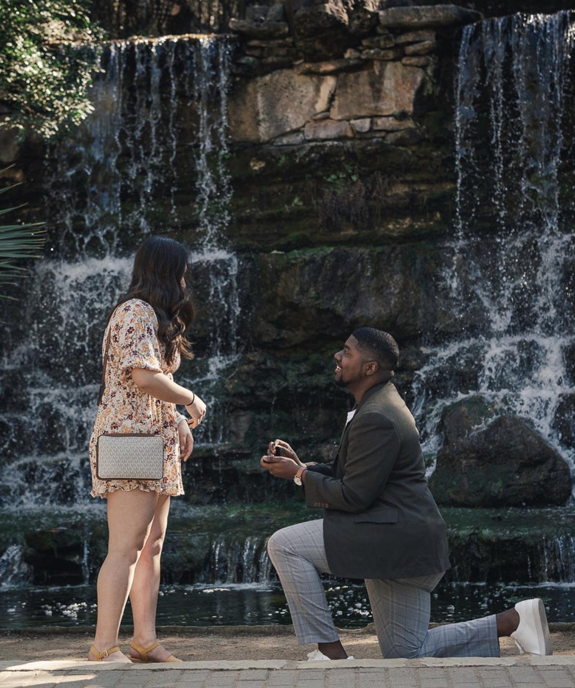 Our engagement at Zilker Botanical Garden in Austin, TX -- March 12, 2022.