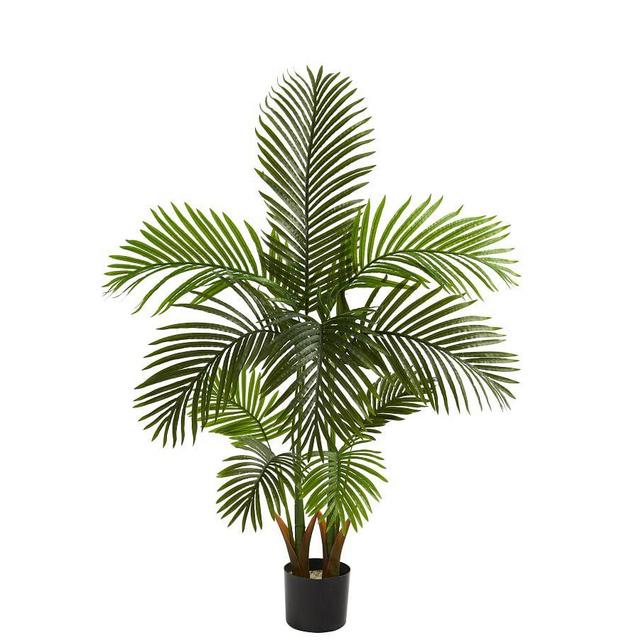 Faux Areca Palm Tree, 4.5'